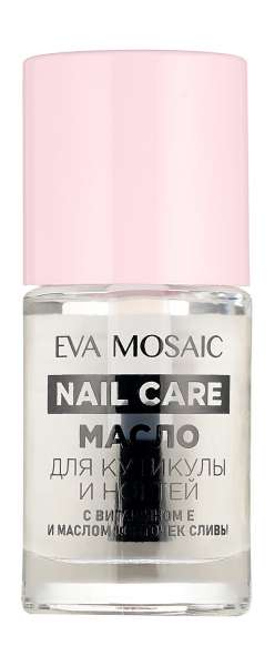 Eva Mosaic Nail Care Масло для кутикулы и ногтей Масло для кутикулы и ногтей с витамином Е и маслом косточек сливы