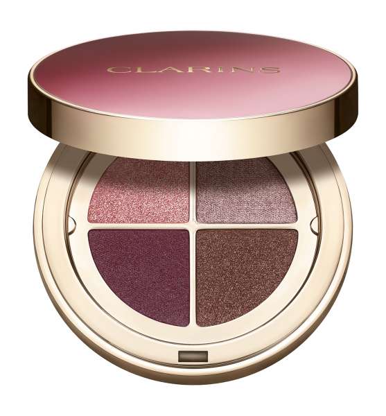 Clarins Ombre 4 Couleurs Четырехцветные тени для век | 2 Rosewood Gradation