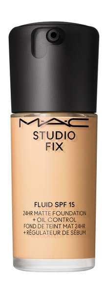 MAC Studio Fix Fluid 24HR Matte Foundation + Oil Control SPF 15 Устойчивая тональная основа с матовым финишем | NC15